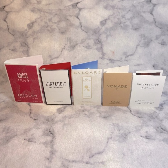 Lot of 5 Mugler,Givenchy,Bvlgari,Chloe,AllSaints,Nova,Interdit,Nomade-5pc-NEW - Picture 2 of 10